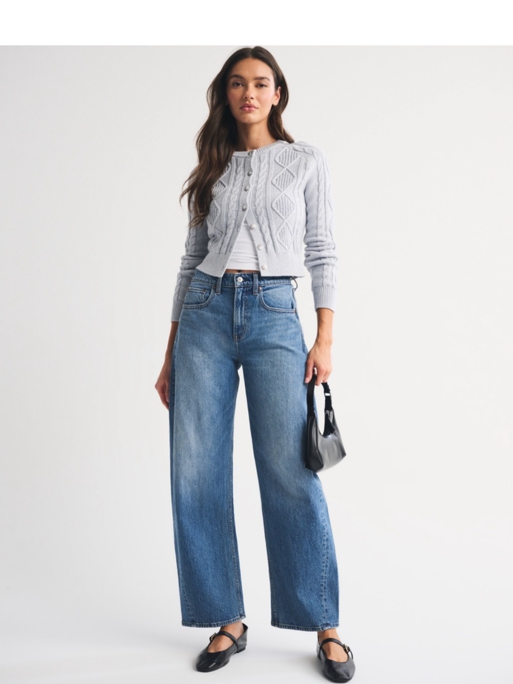 Mid Rise Barrel Jean - 25S